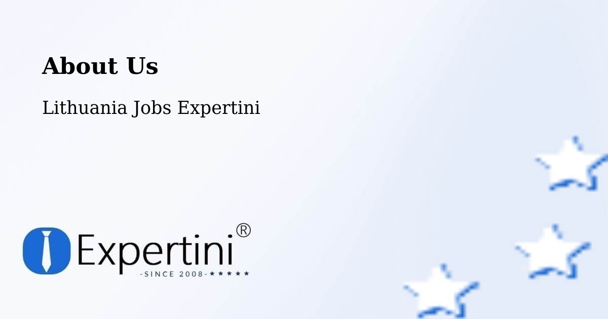 About Expertini Recruitment Platform  – Vilkpėdė - Vilkpėdė, Lithuania Jobs Expertini