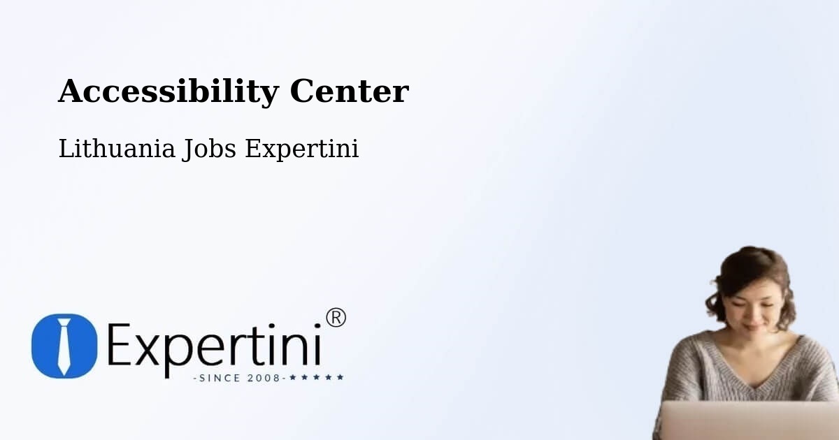 Accessibility Statement – Vilkpėdė - Lithuania Jobs Expertini
