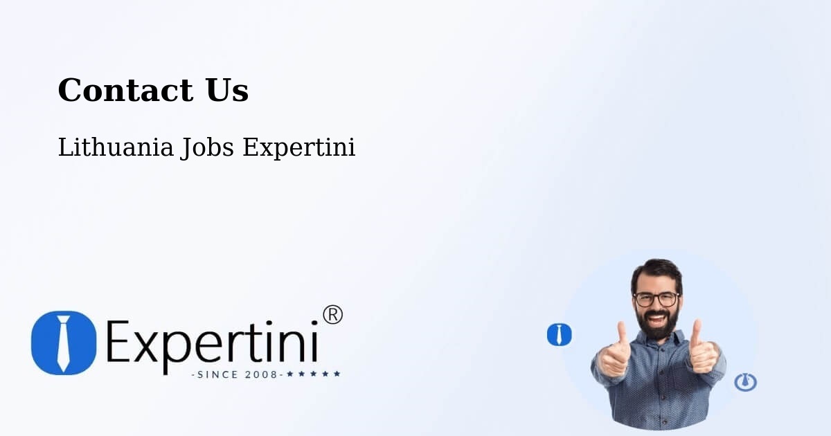 Contact Expertini – Vilkpėdė - Lithuania Jobs Expertini