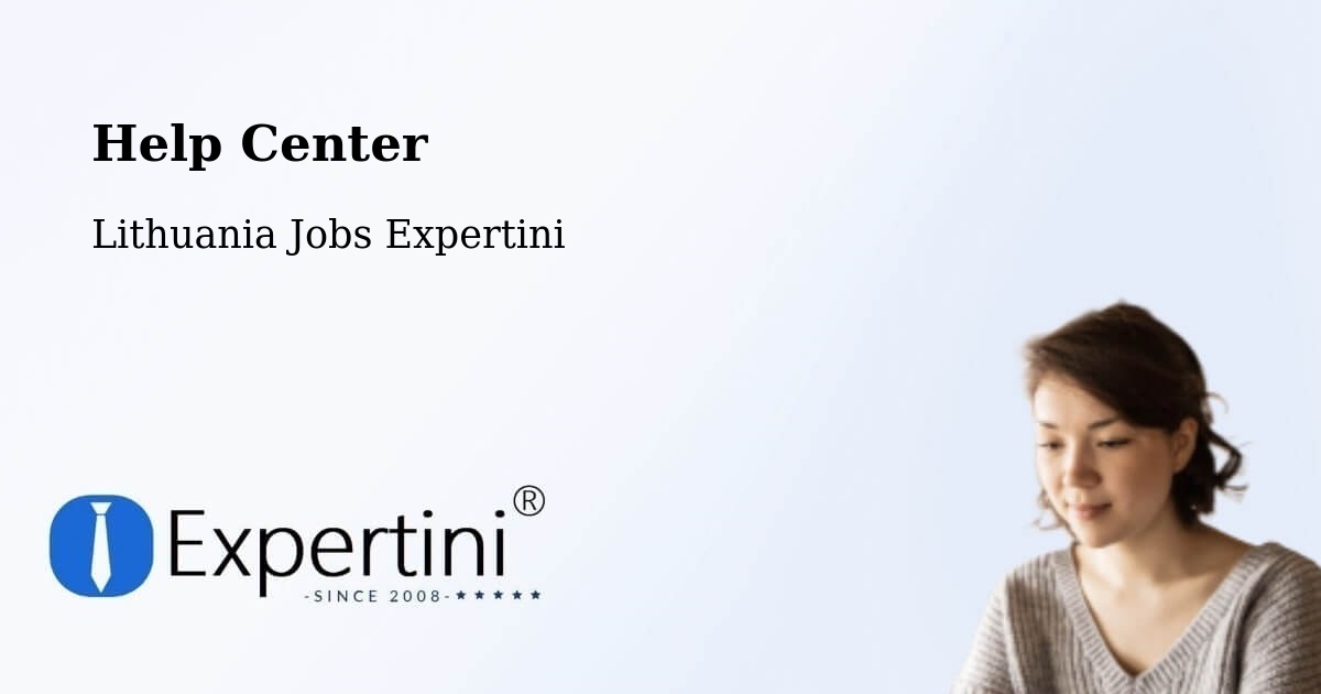 Help Center – Vilkpėdė - Lithuania Jobs Expertini