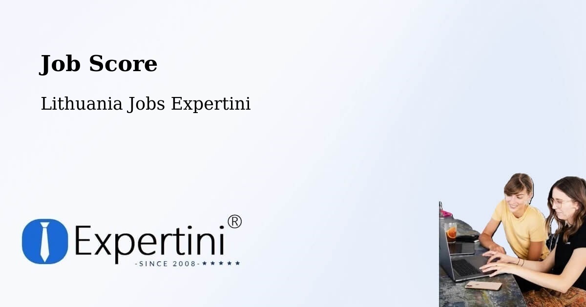 Job Score & Job Description Score Tool – Vilkpėdė - Lithuania Jobs Expertini